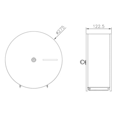 Stainless Steel Mini Jumbo Dispenser