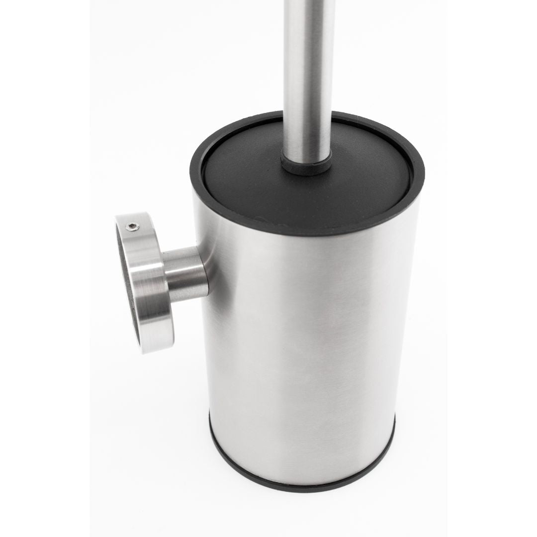 Stainless Steel Wall Mounted Toilet Brush Set