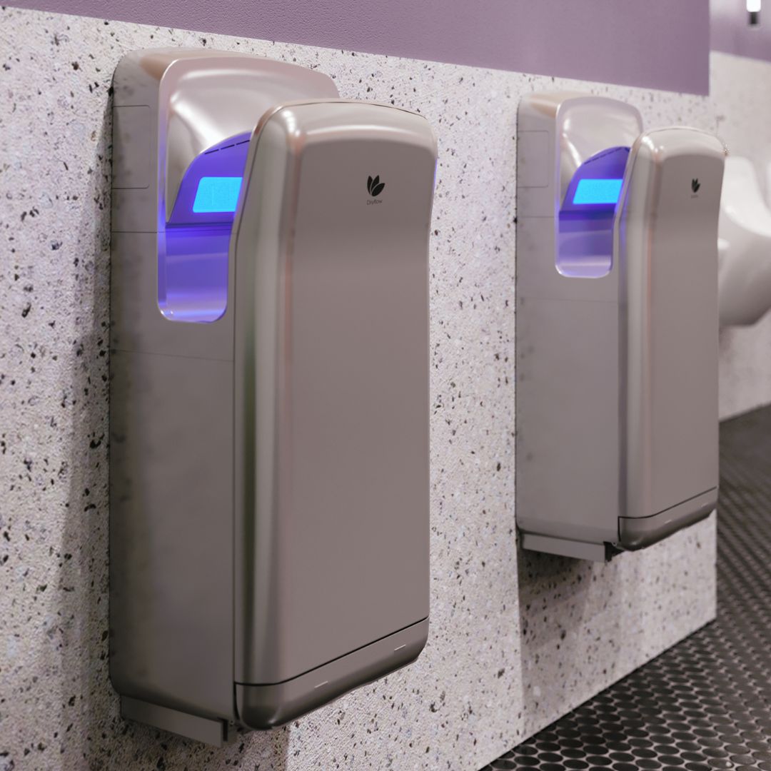 Blade Hand Dryers | Hands In Hand Dryers | Dryflow